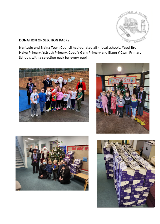 Donation of Selection Packs