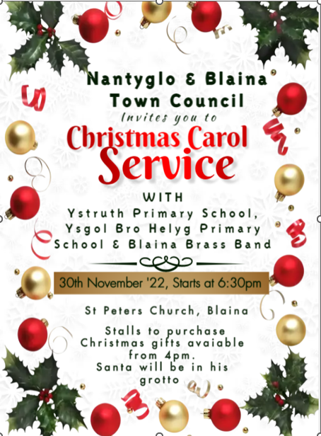 Blaina Christmas Carol Concert