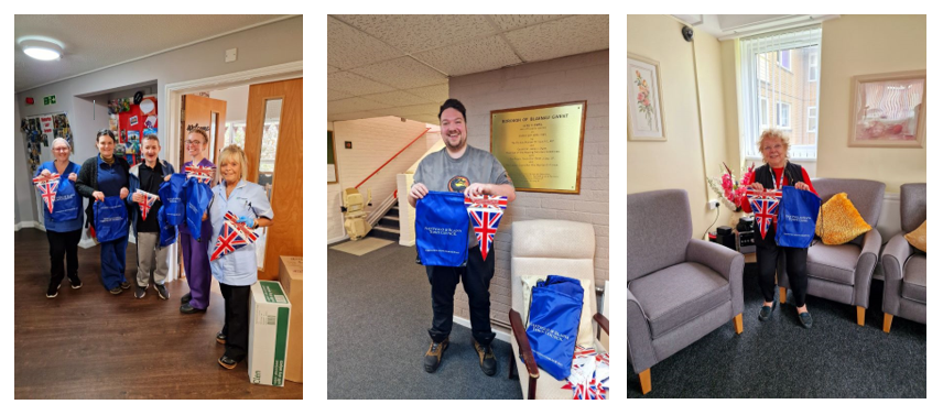 Coronation Donation to Sheltered accommodations