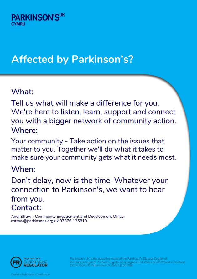 Affected by Parkinsons?