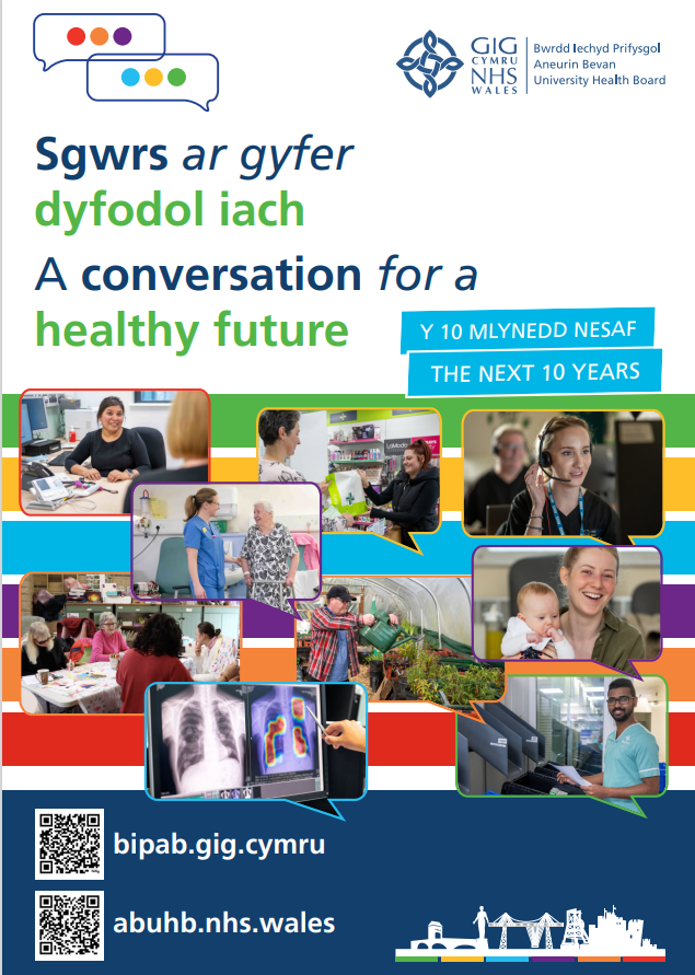 10 year healthcare plan in Gwent
