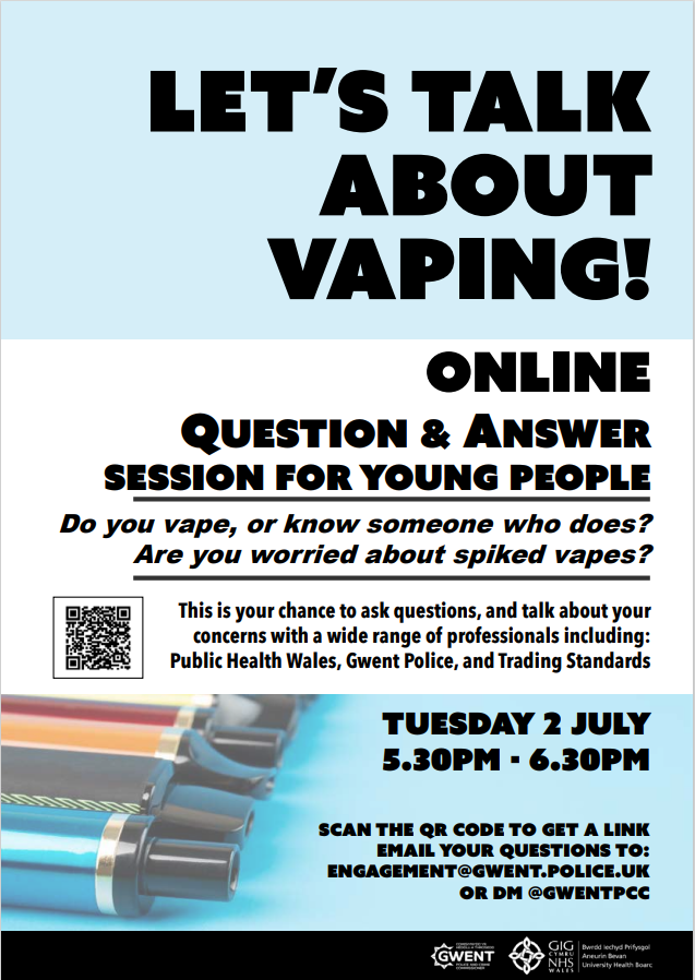 Let’s talk… about vaping!