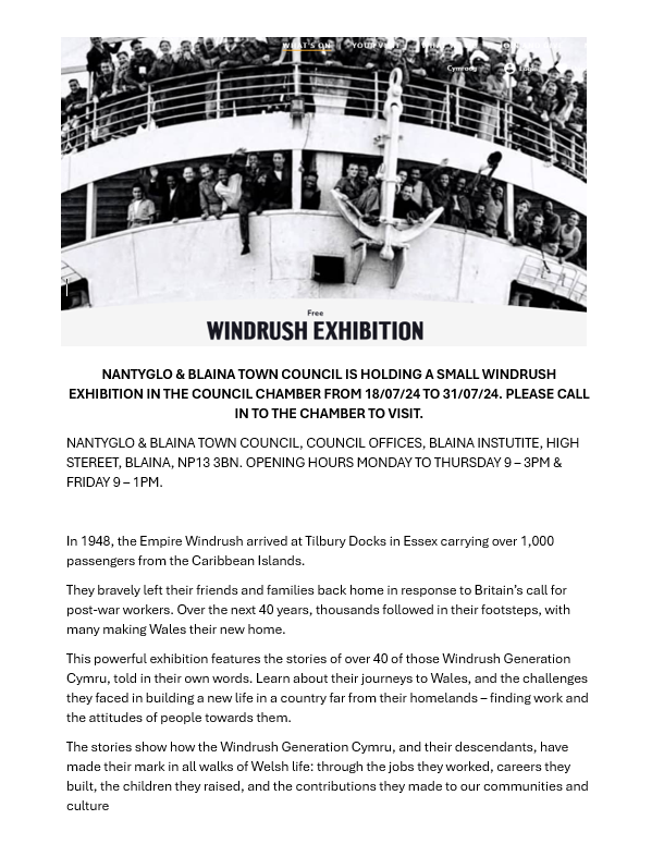Windrush Exhibition 