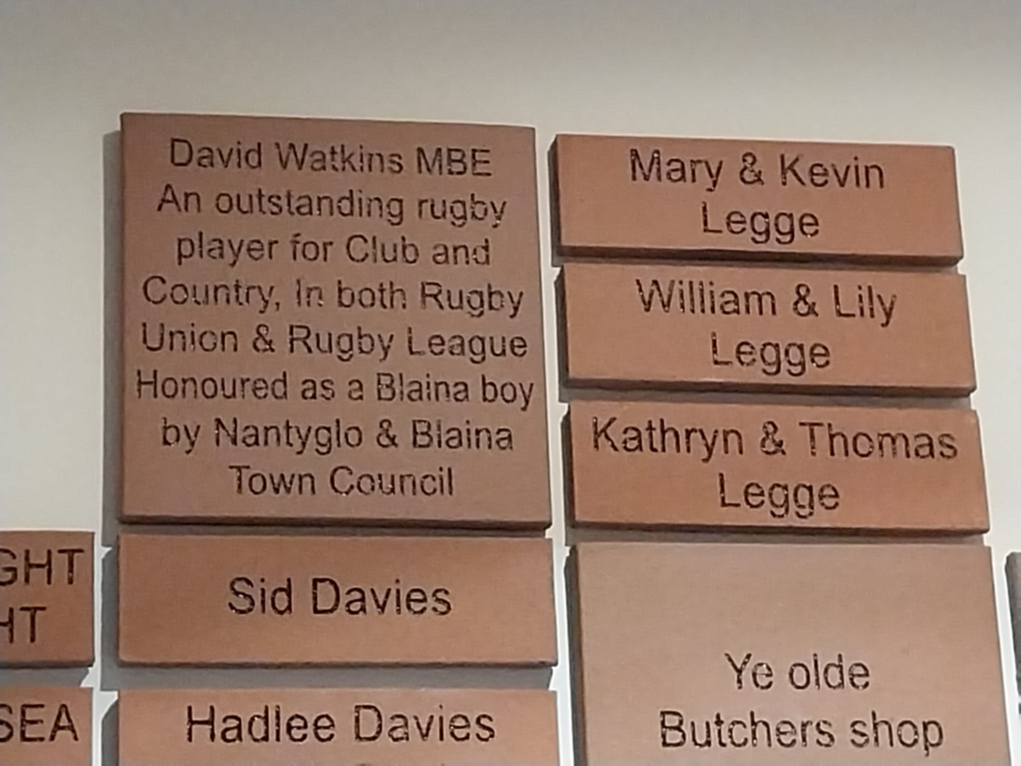 David Watkins MBS Honoured